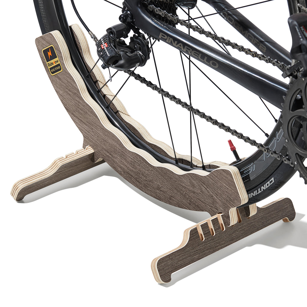 Ridenow Soporte para bicicletas de madera